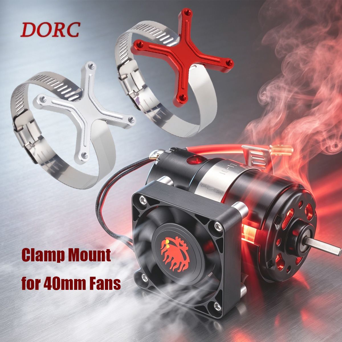 Rc Hobby Tools - Suporte Universal Ajustável para Ventilador 30-49mm