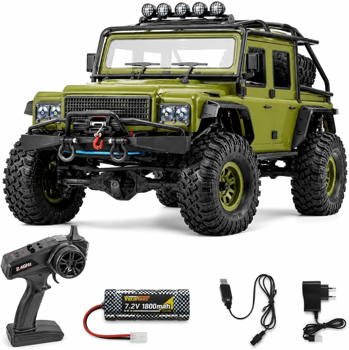 Rc Hobby Grade Crawler - Caminhão de Controle Remoto para Adultos