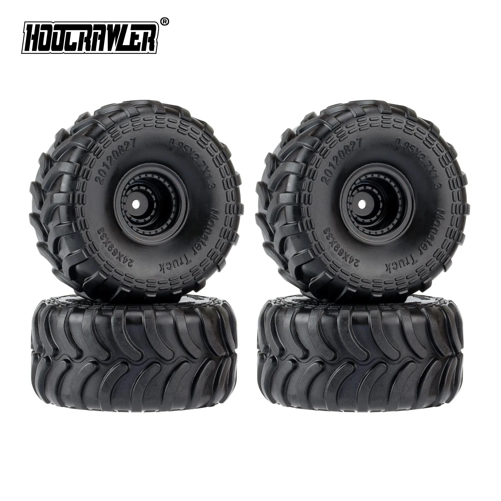 Rc Truck Monster - Pneus de caminhão monstro com aro