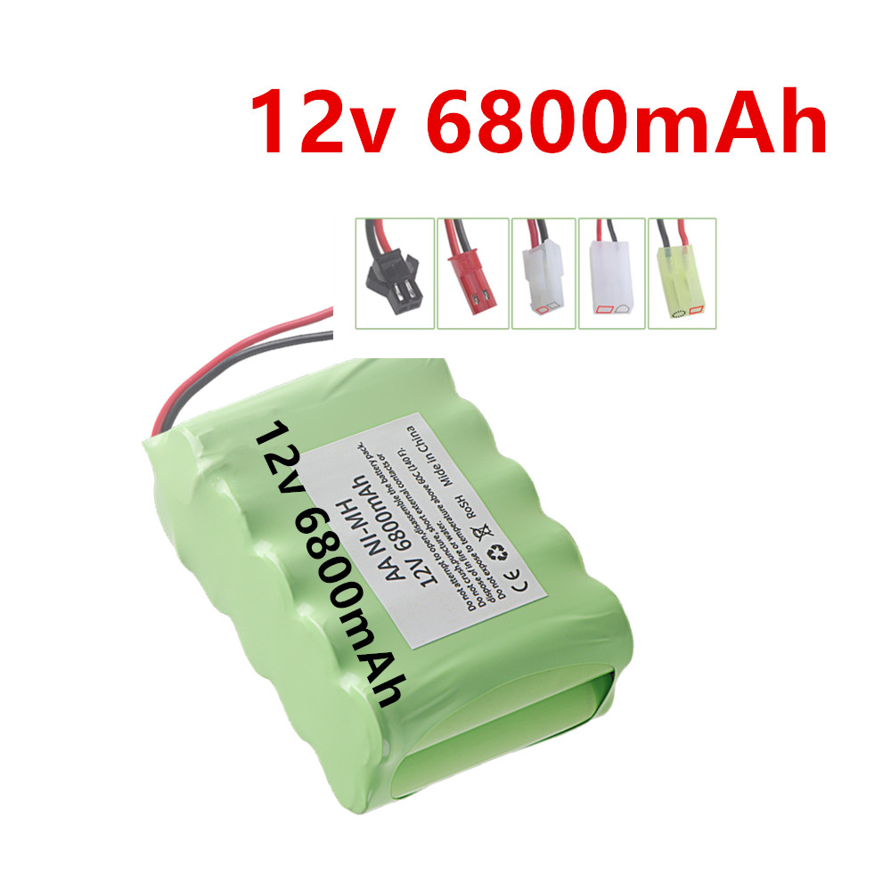 Rc Hobby Tools - Bateria recarregável ni-mh 12v 6800mah com