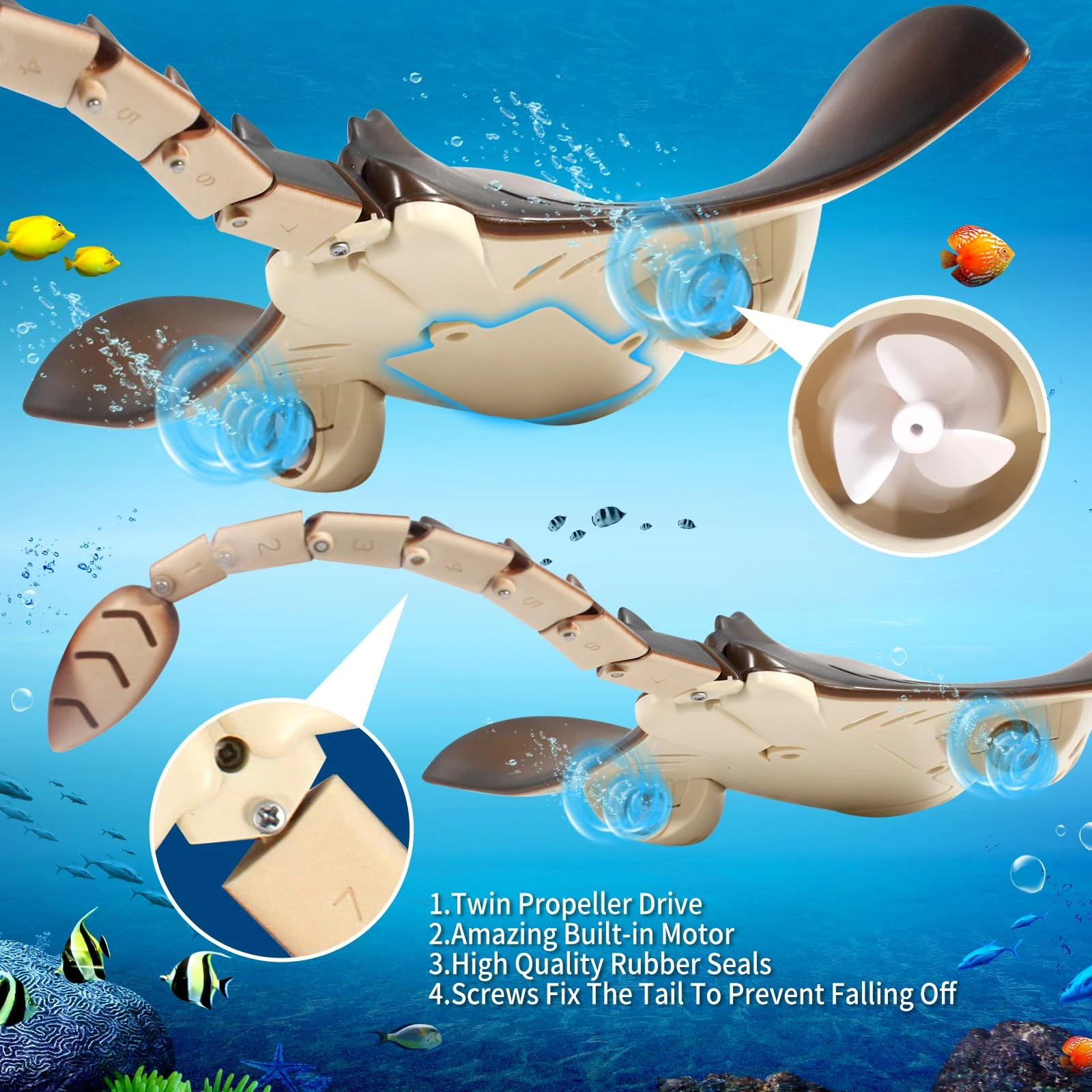Barco Tubarão de Controle Remo - Rc Hobby Grade Boat avaliação e preço