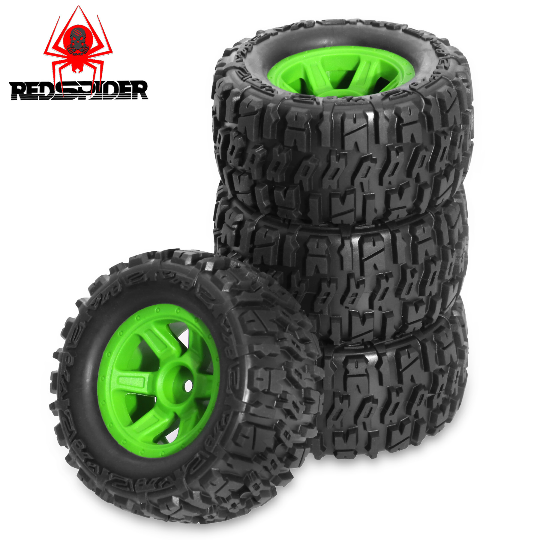 Pneus de roda de borracha anti - Rc Truck Monster avaliação e preço