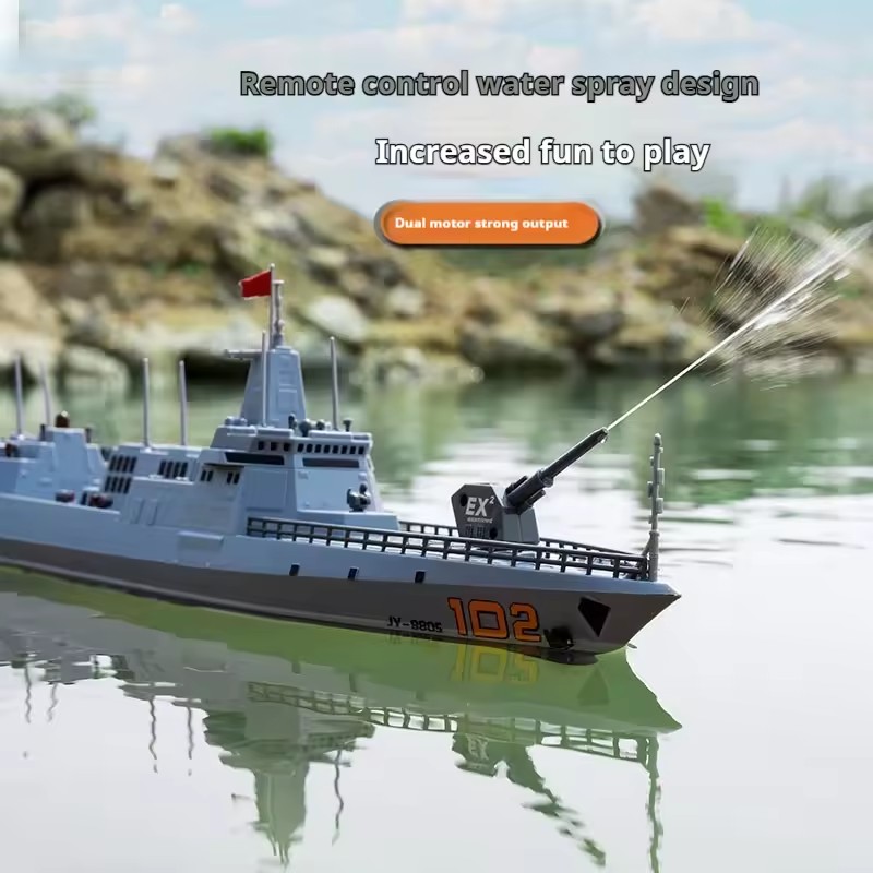 NOVO Destruidor RC de Alta Vel - Rc Hobby Grade Boat avaliação e preço