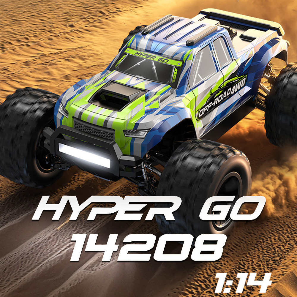 Carro RC MJX Hyper Go 14208 4W - Rc Truck Monster avaliação e preço
