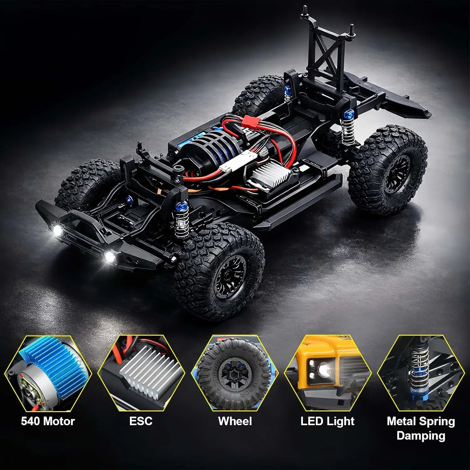 Carros RC, Crawler RC em Escal - Rc Hobby Grade Crawler avaliação e preço