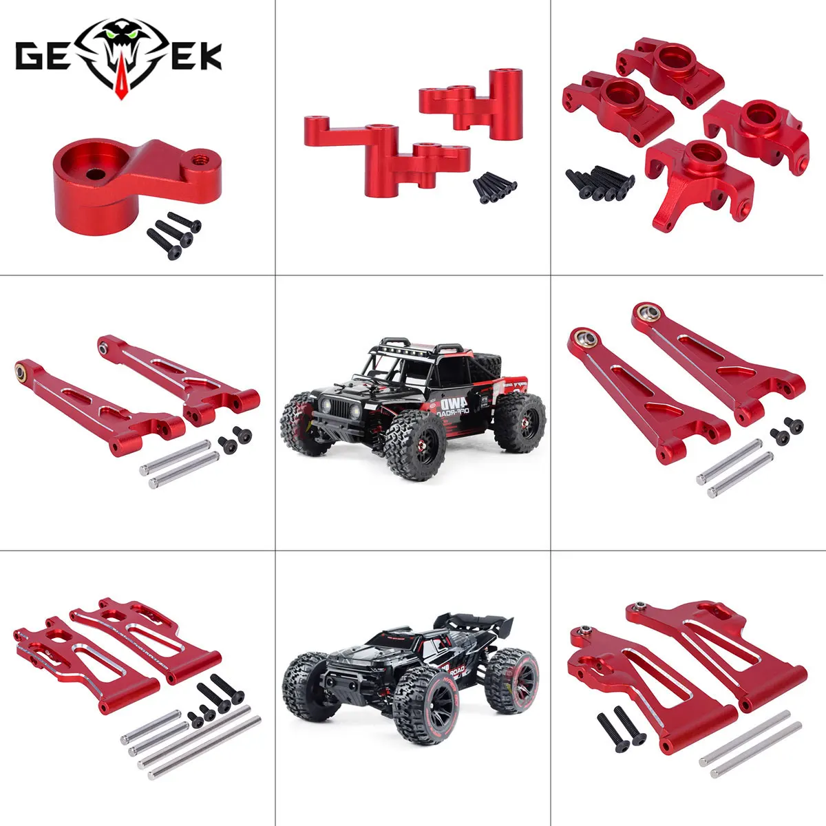 Kit de Braços de Direção CNC e - Rc Truck Monster avaliação e preço