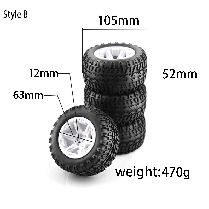 4 Pneus e Rodas para Caminhão  - Rc Truck Monster avaliação e preço