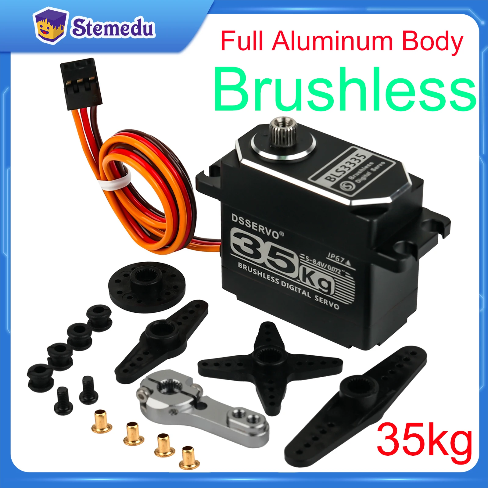 35kg bls3335 servo motor digit - Rc Hobby Tools avaliação e preço