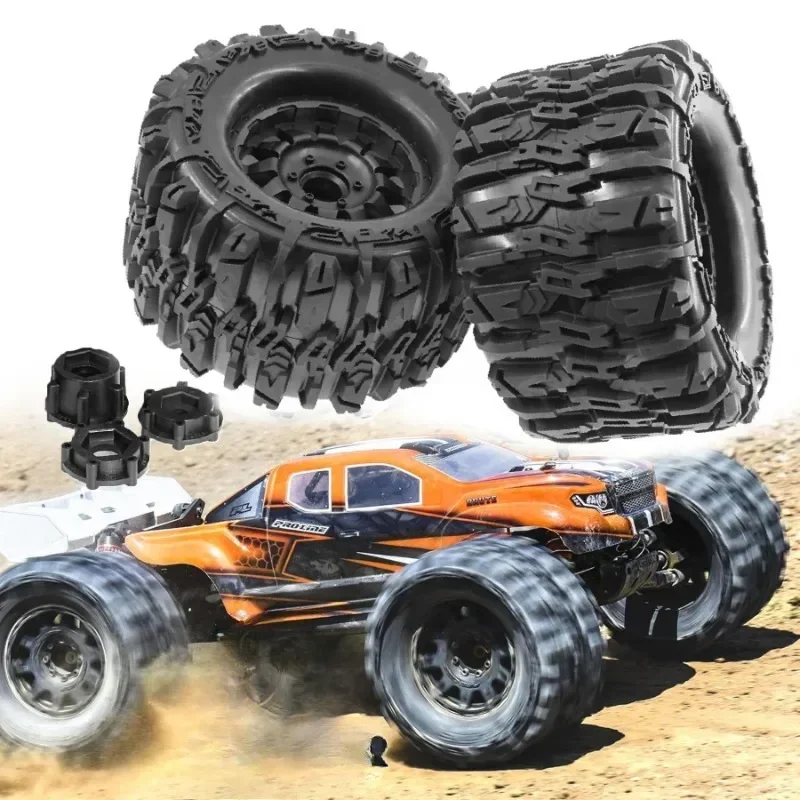 4 Pneus de Borracha Esponjosa  - Rc Truck Monster avaliação e preço