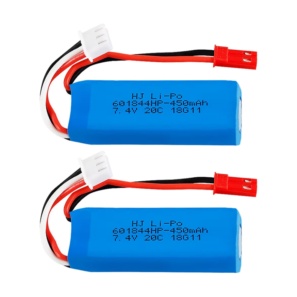 Bateria Lipo 20C 450mAh 7.4V N - Rc Hobby Brand avaliação e preço