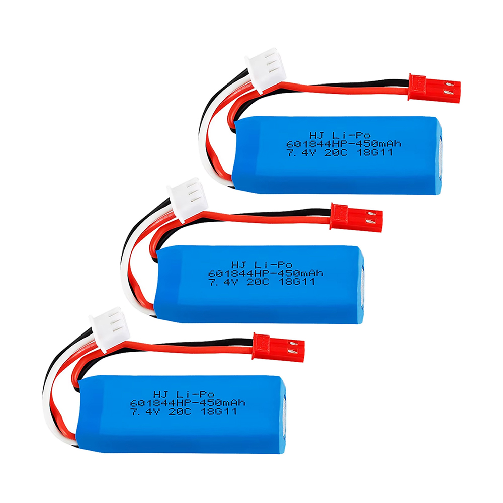 Bateria Lipo 20C 450mAh 7.4V N - Rc Hobby Brand avaliação e preço